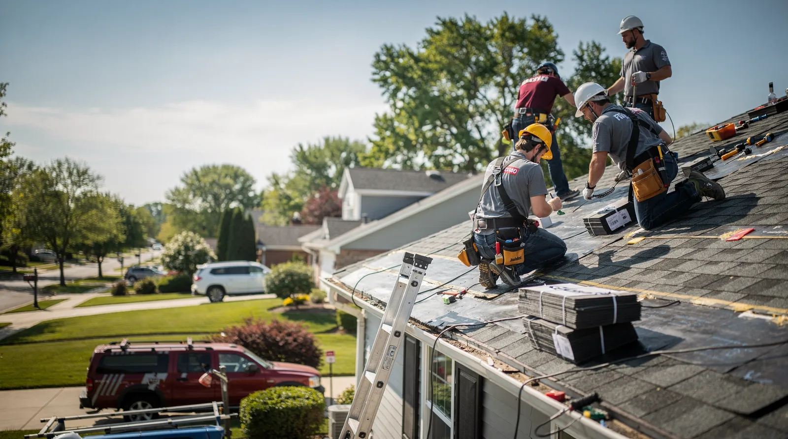 Roof Repair in East Boothbay, ME around you